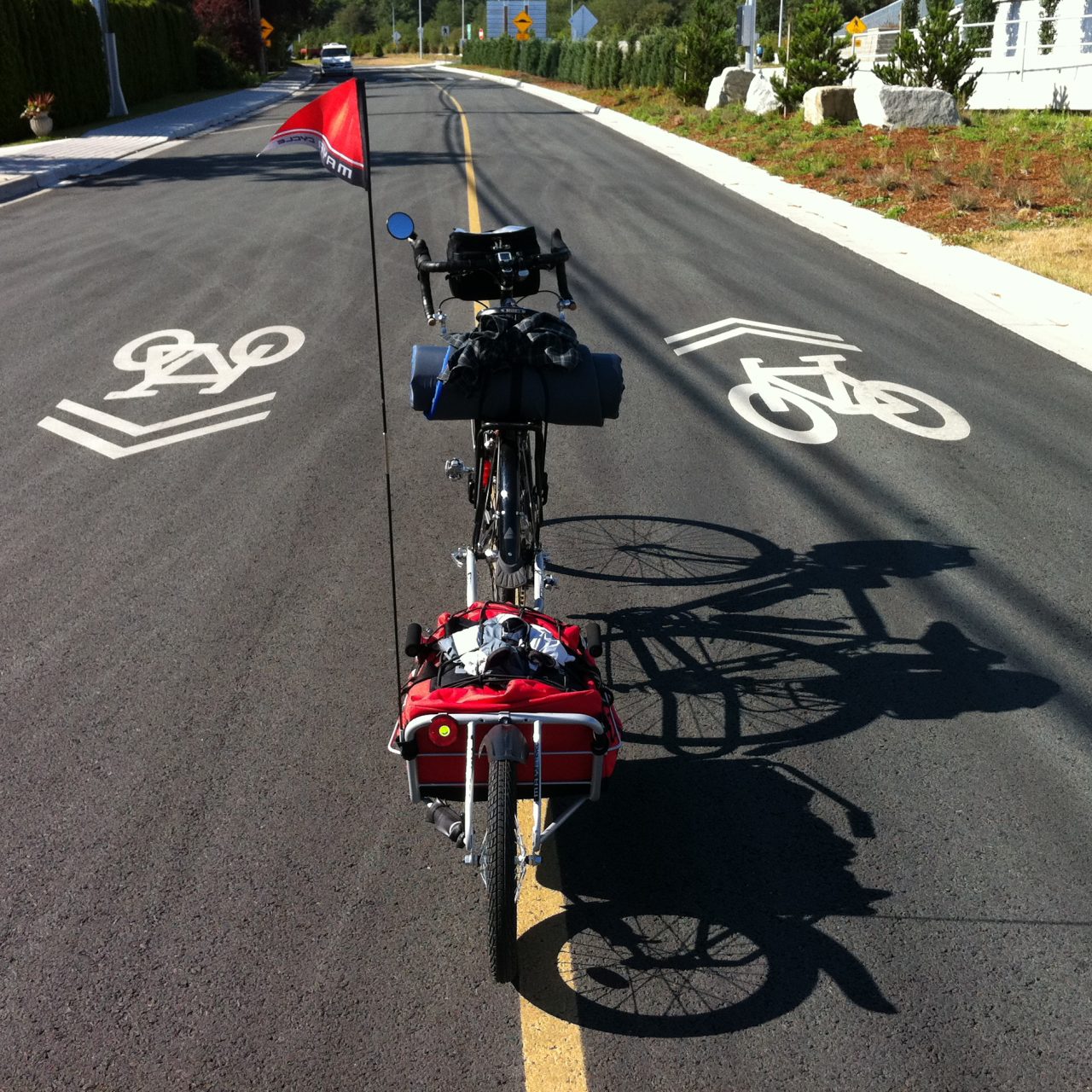 Bike Trailer Touring
