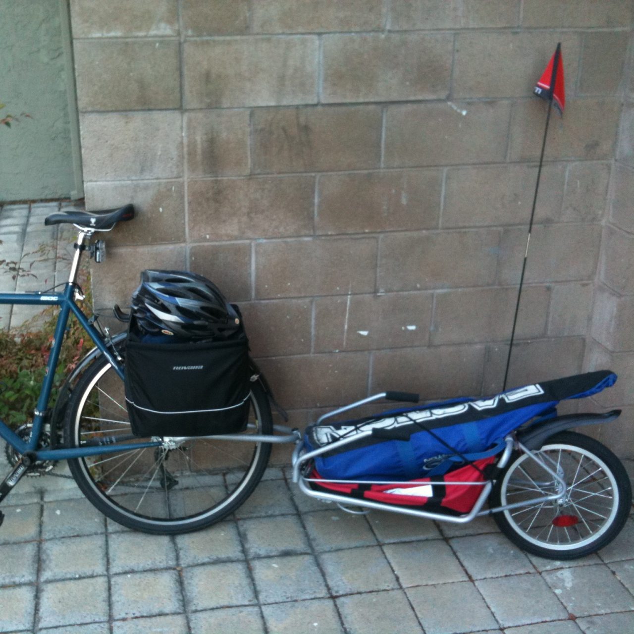 Bike Trailer Softball